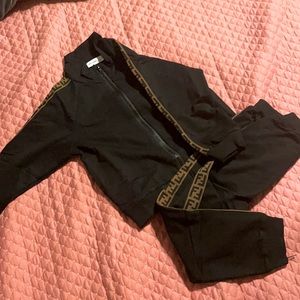 NEW 2 PIECES JOGGER SET FULL ZIP UP JACKET WITH PANTS